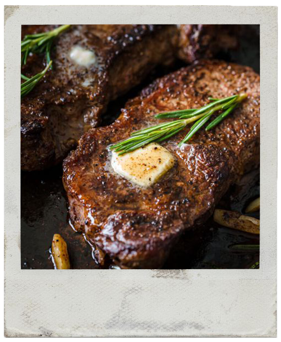 Tuscan Veal Chops with Herbed Butter
