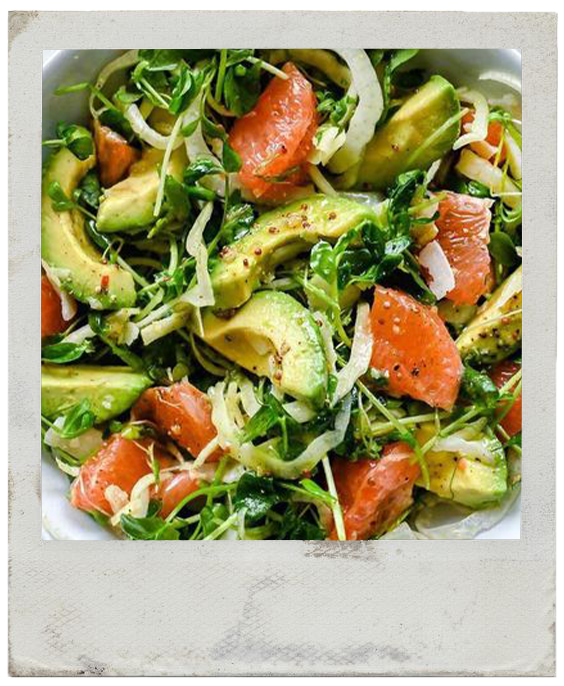 Avocado & Salmon Salad